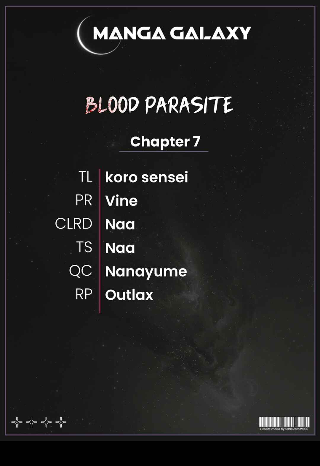 Page 1 Chapter 7 Avenger of Mystical Eyes - Blood Parasite