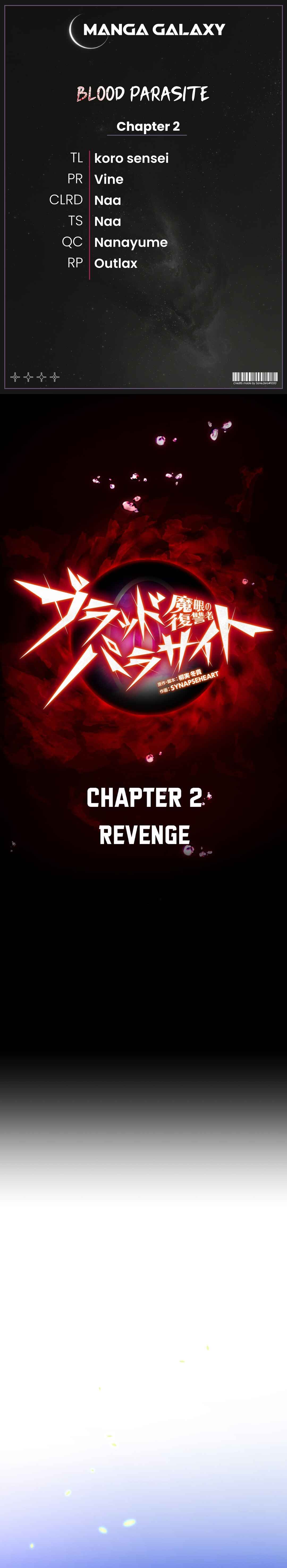 Page 1 Chapter 2 Avenger of Mystical Eyes - Blood Parasite