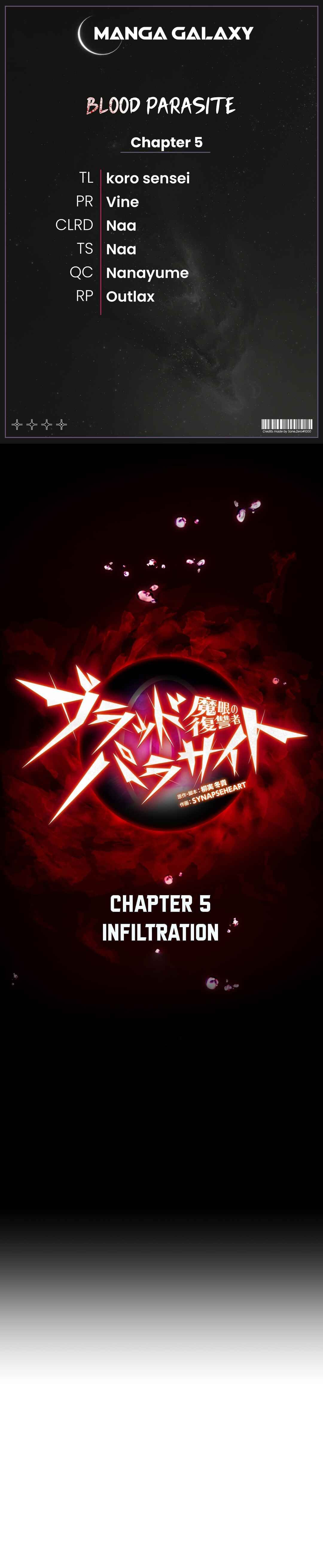 Page 1 Chapter 5 Avenger of Mystical Eyes - Blood Parasite