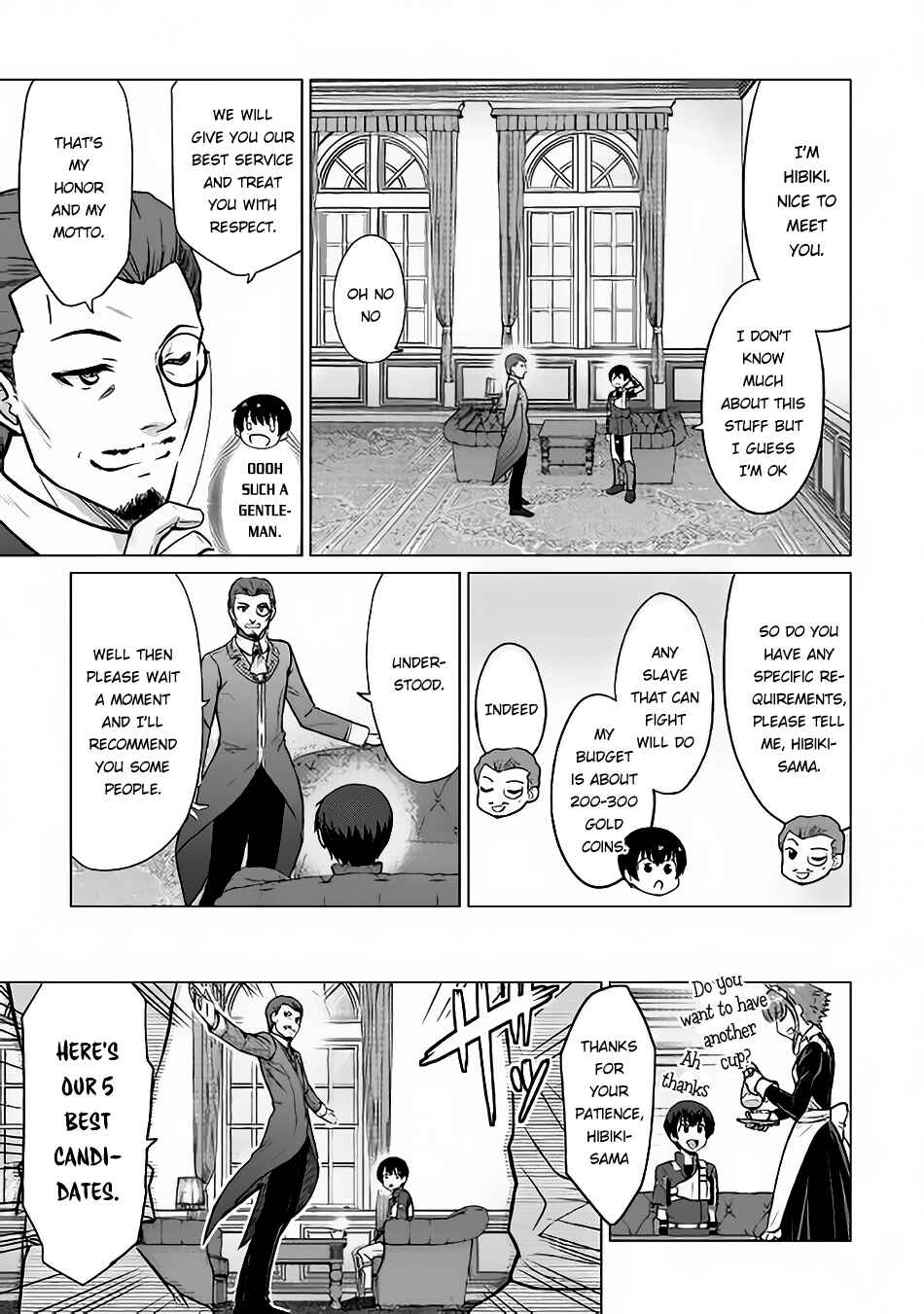 Page 4 Chapter 6 The Strongest Job Is Apparently Not a Hero or a Sage, but an Appraiser (Provisional)!