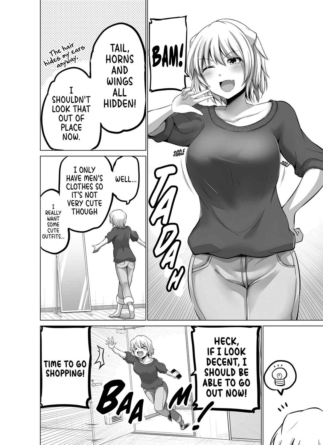 Page 6 Chapter 3 Doukyonin (♂) ga Succubus ni Nacchatta Hanashi