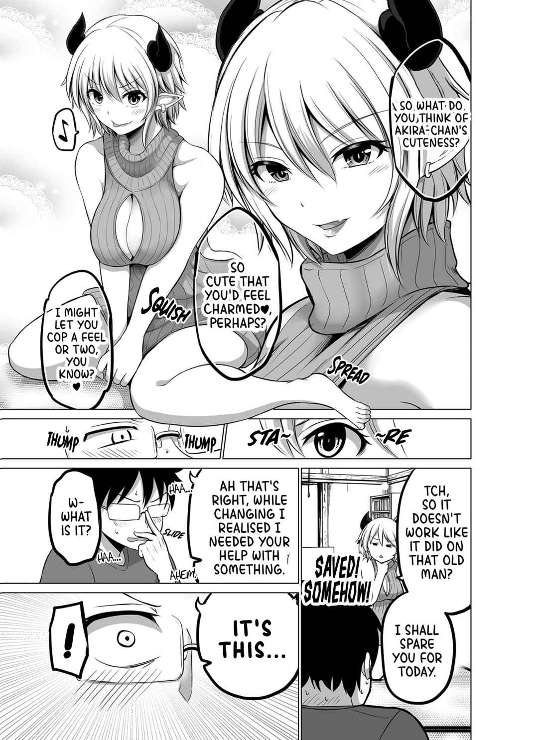 Page 7 Chapter 4 Doukyonin (♂) ga Succubus ni Nacchatta Hanashi
