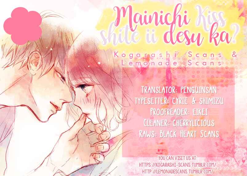 Page 1 Chapter 9 Mainichi Kiss shite ii desu ka?