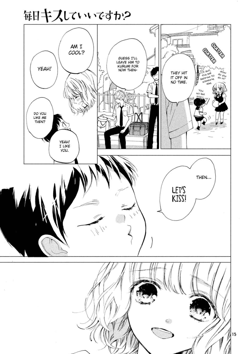 Page 16 Chapter 7 Mainichi Kiss shite ii desu ka?