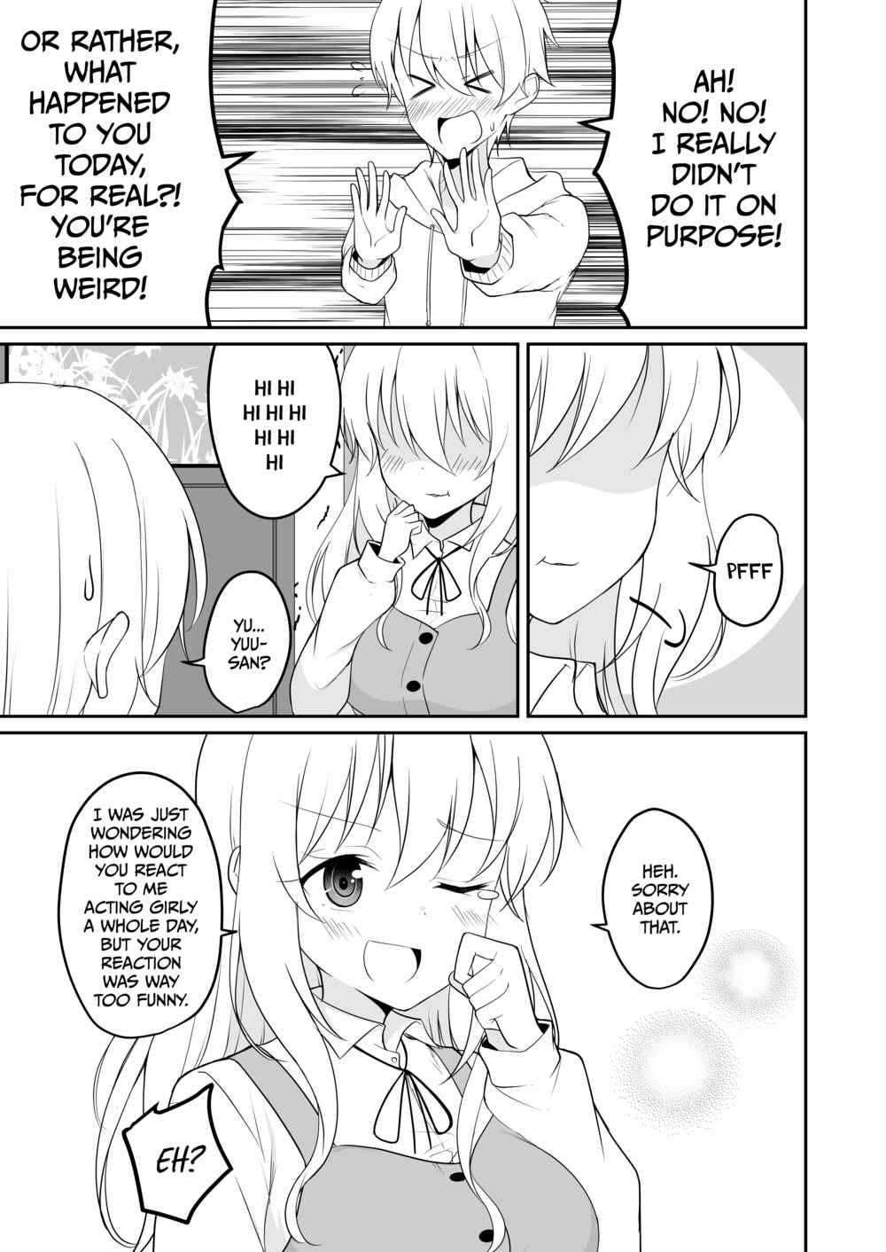 Page 13 Chapter 32 A Boy Who Loves Genderswap Got Genderswapped, so He Acts Out His Ideal Genderswap Girl
