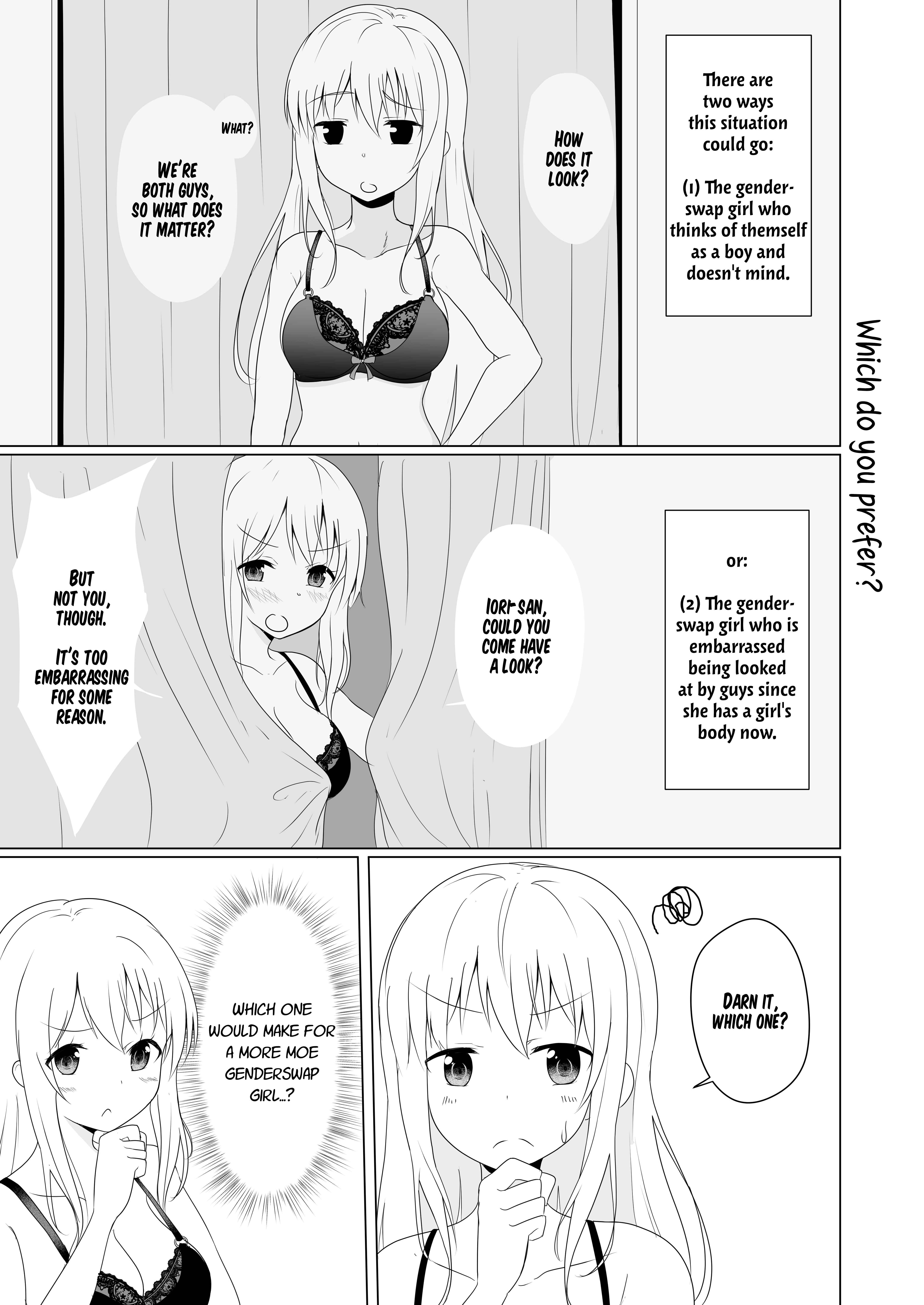 Page 3 Chapter 5 A Boy Who Loves Genderswap Got Genderswapped, so He Acts Out His Ideal Genderswap Girl