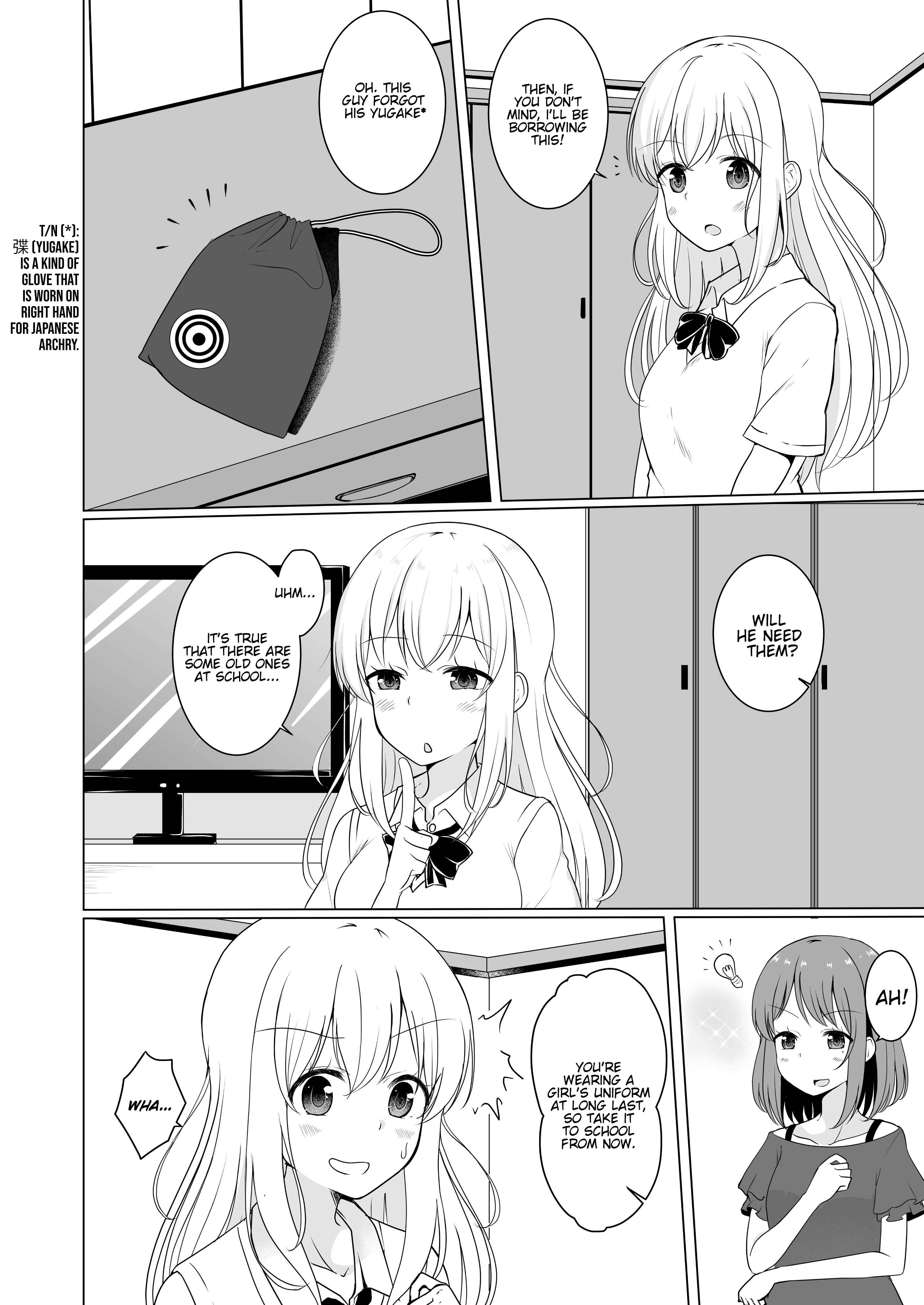 Page 4 Chapter 9 A Boy Who Loves Genderswap Got Genderswapped, so He Acts Out His Ideal Genderswap Girl