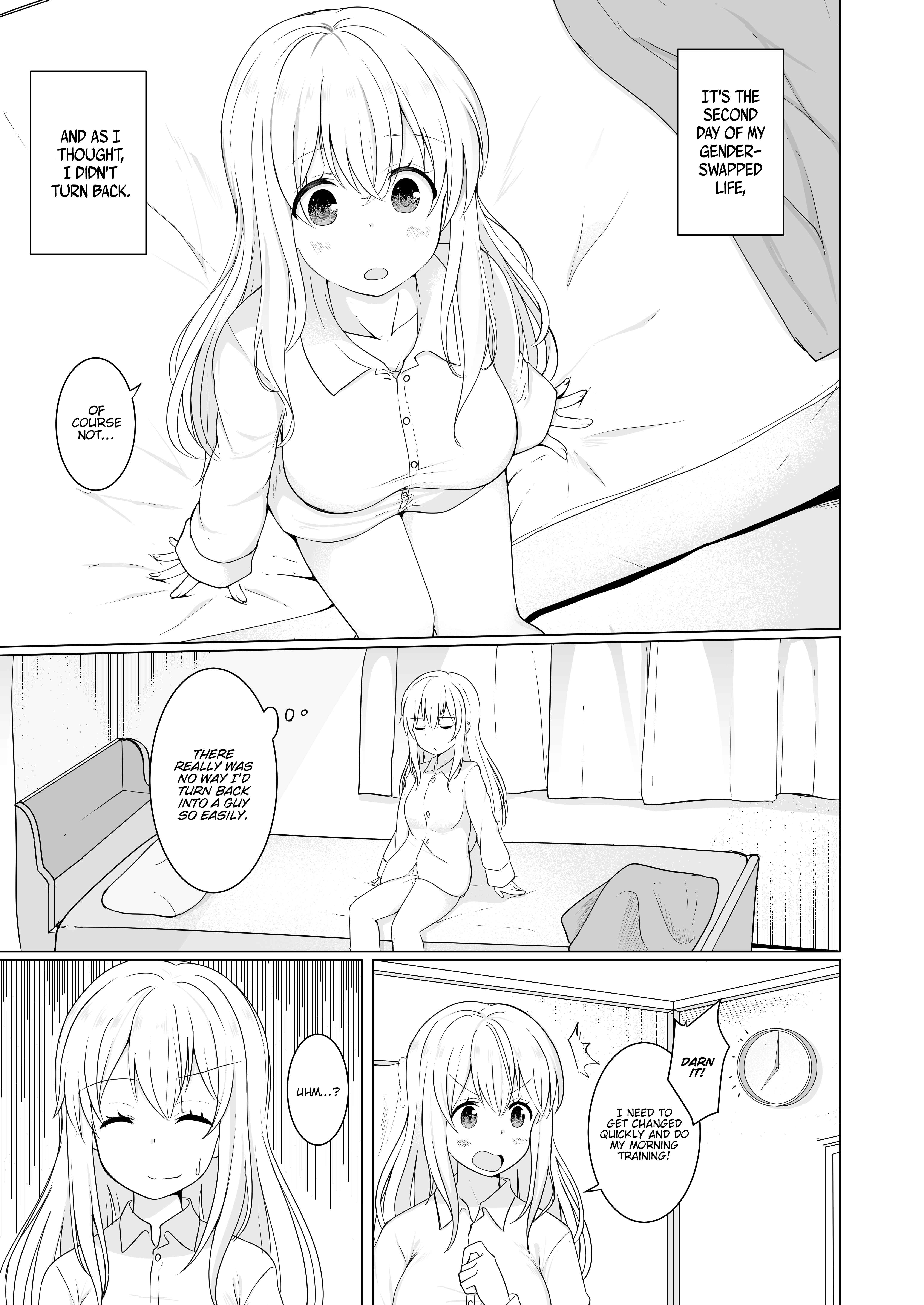 Page 1 Chapter 8 A Boy Who Loves Genderswap Got Genderswapped, so He Acts Out His Ideal Genderswap Girl