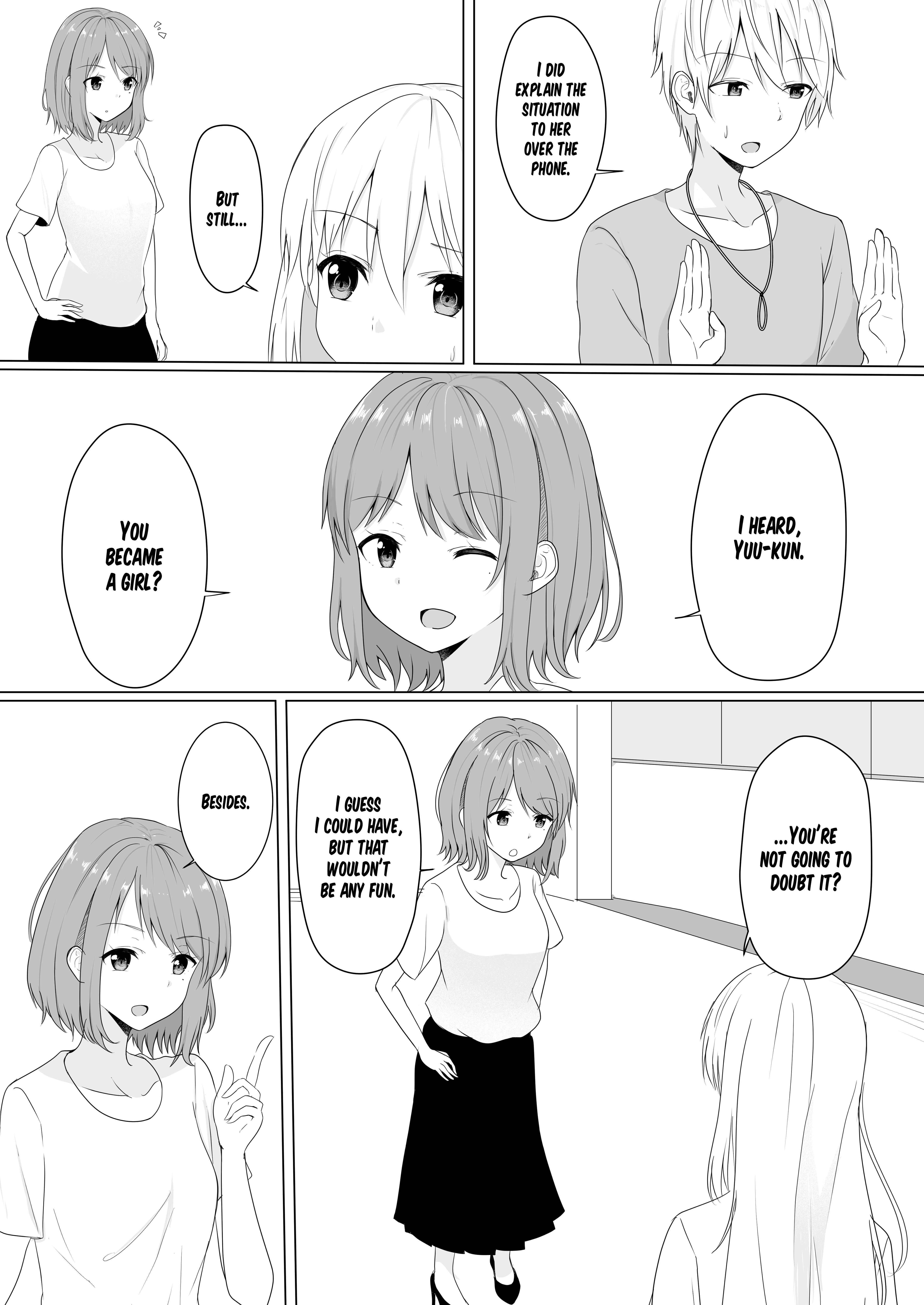 Page 2 Chapter 3 A Boy Who Loves Genderswap Got Genderswapped, so He Acts Out His Ideal Genderswap Girl