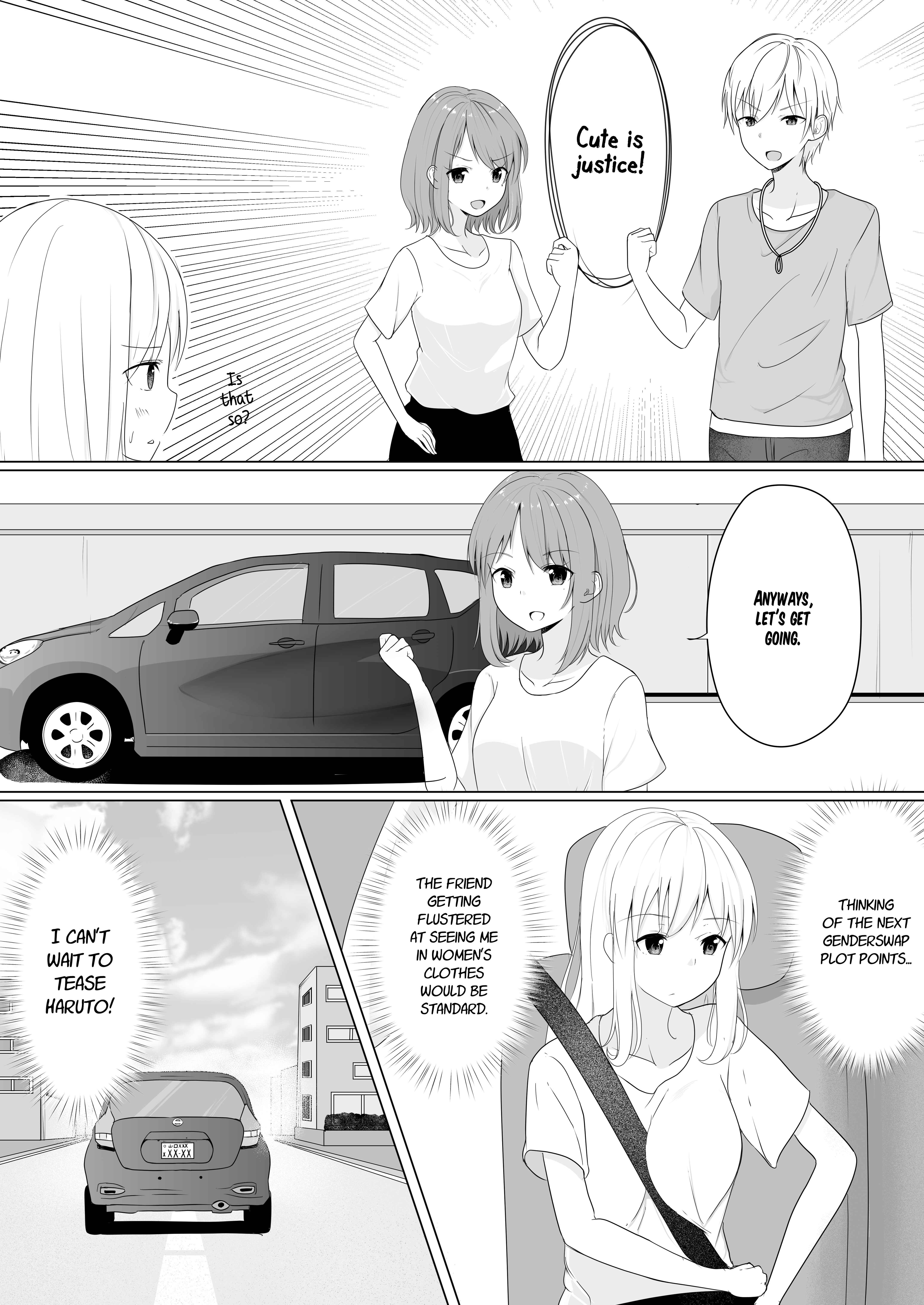 Page 3 Chapter 3 A Boy Who Loves Genderswap Got Genderswapped, so He Acts Out His Ideal Genderswap Girl