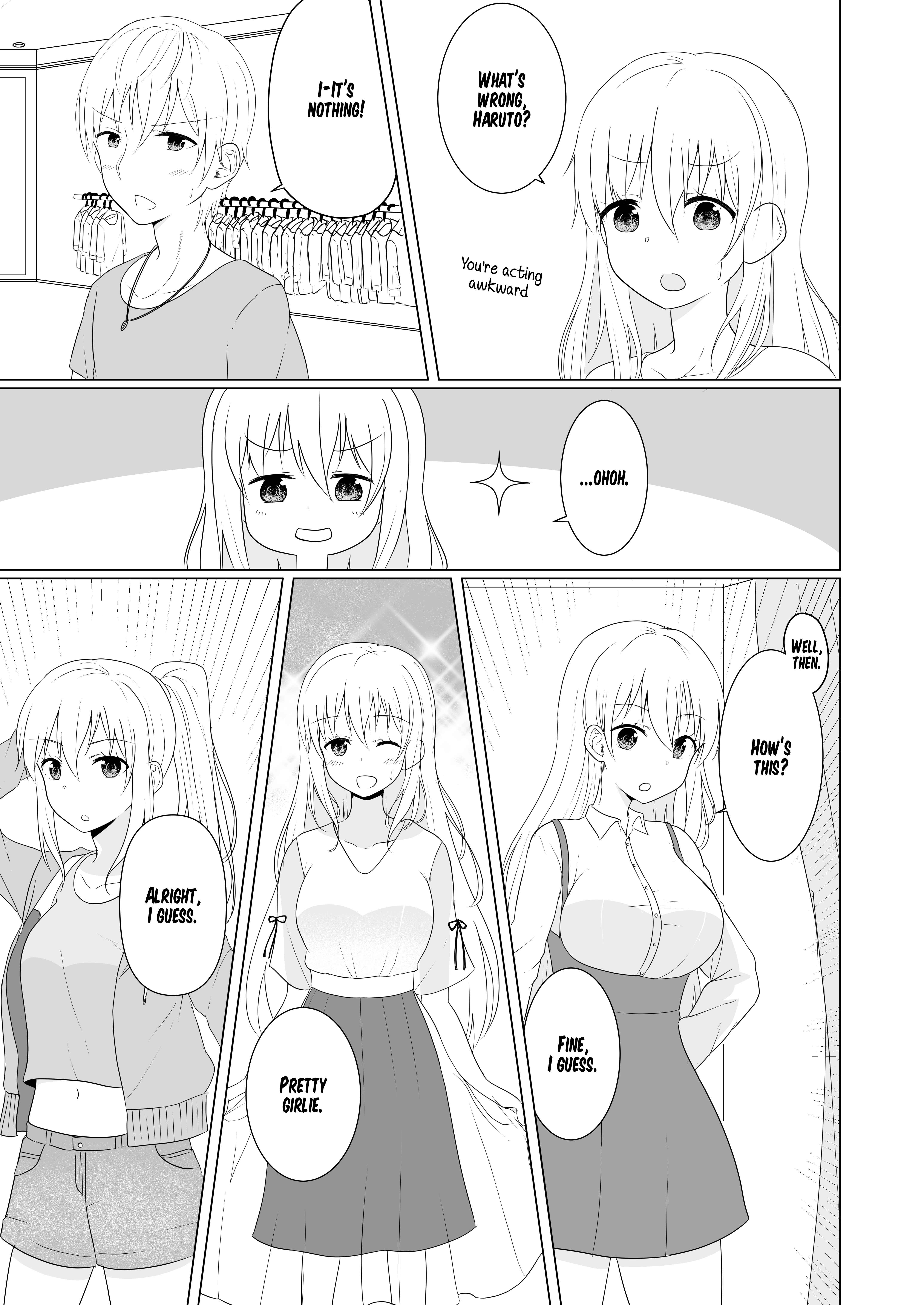 Page 3 Chapter 6 A Boy Who Loves Genderswap Got Genderswapped, so He Acts Out His Ideal Genderswap Girl