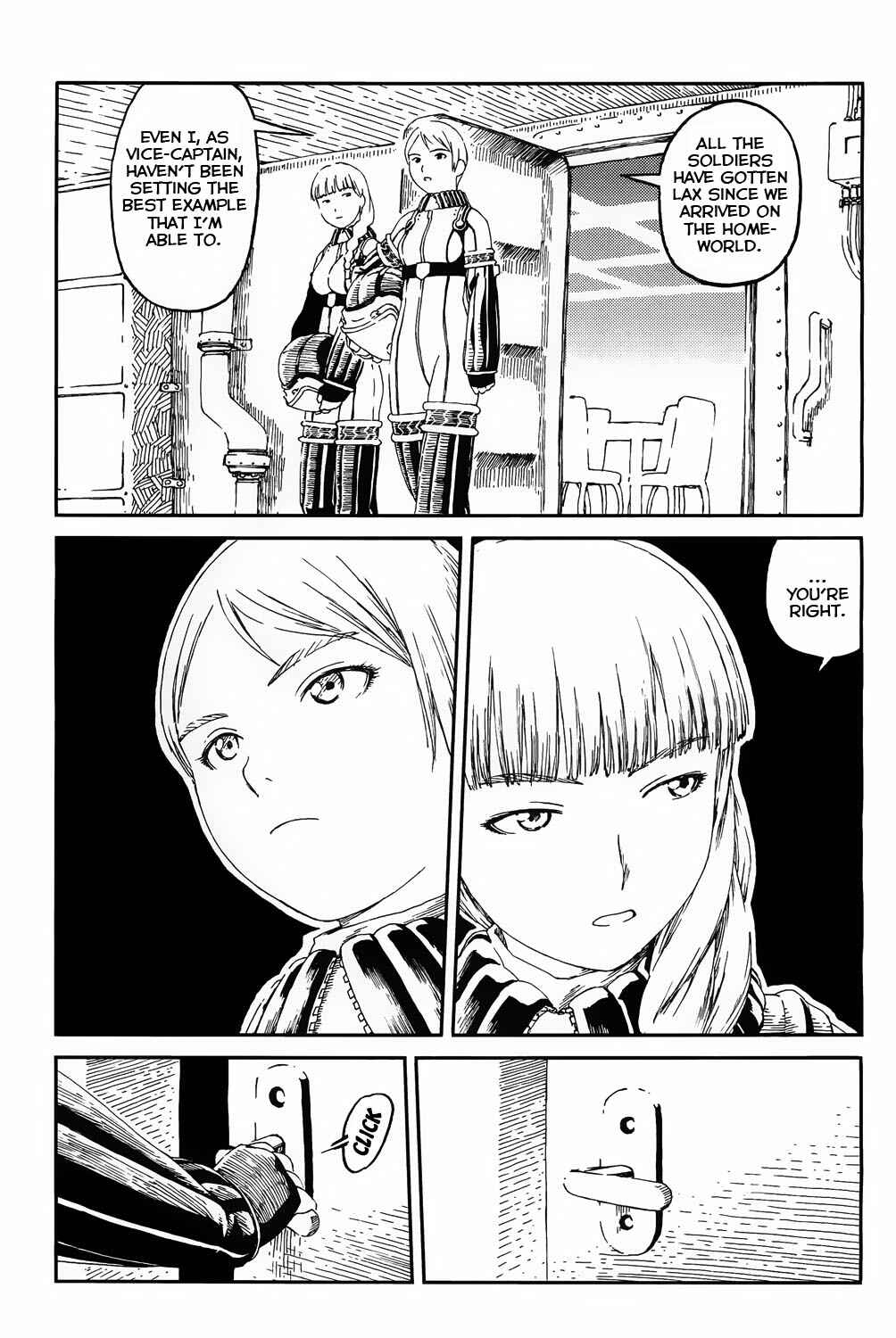 Page 14 Chapter 2 Last Exile - Sunadokei no Tabibito