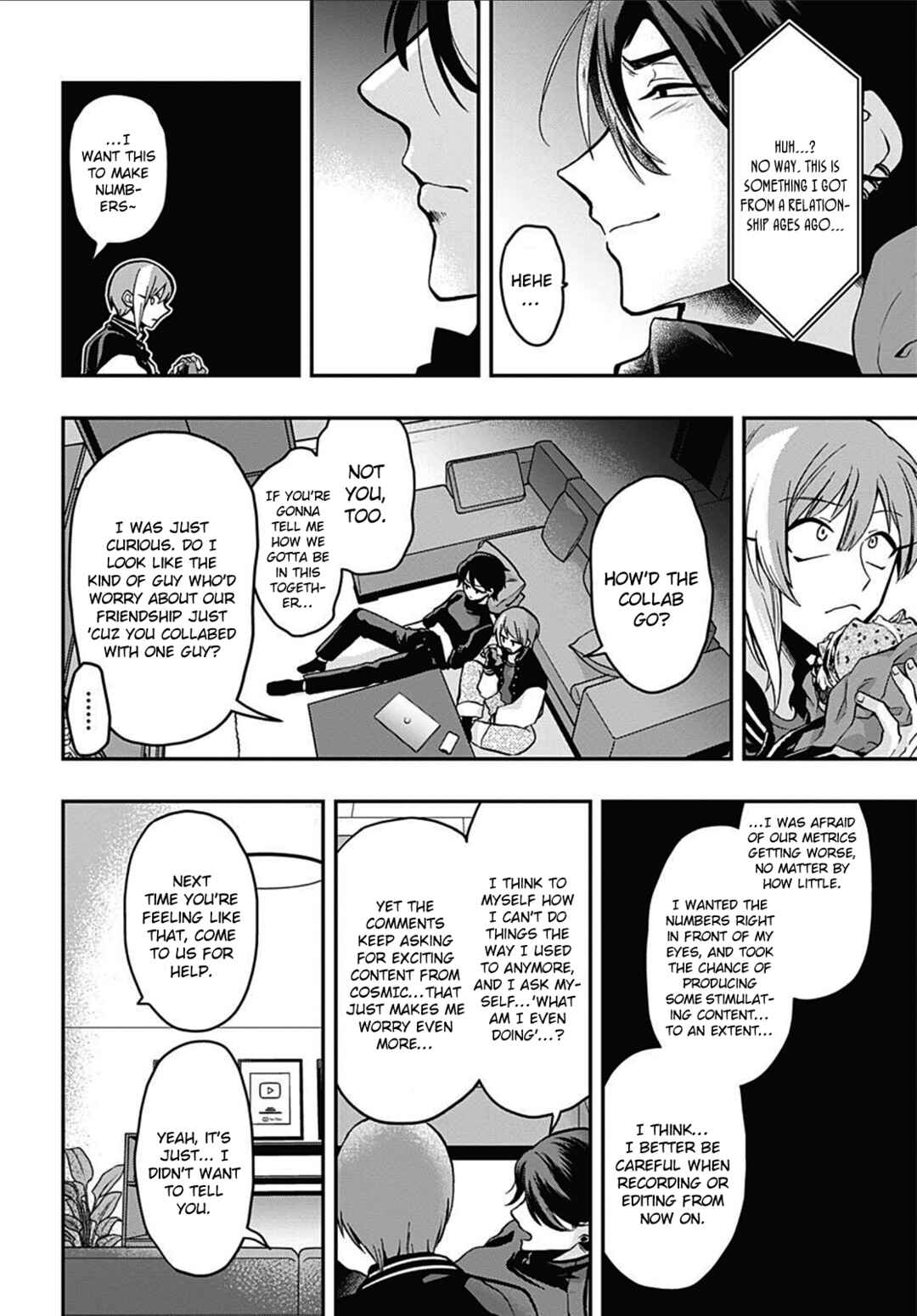 Page 14 Chapter 54 Gachi Koi Nenchakujuu ~Net Haishinsha no Kanojo ni naritakute~