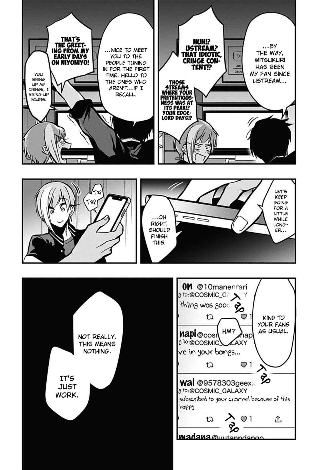 Page 16 Chapter 54 Gachi Koi Nenchakujuu ~Net Haishinsha no Kanojo ni naritakute~