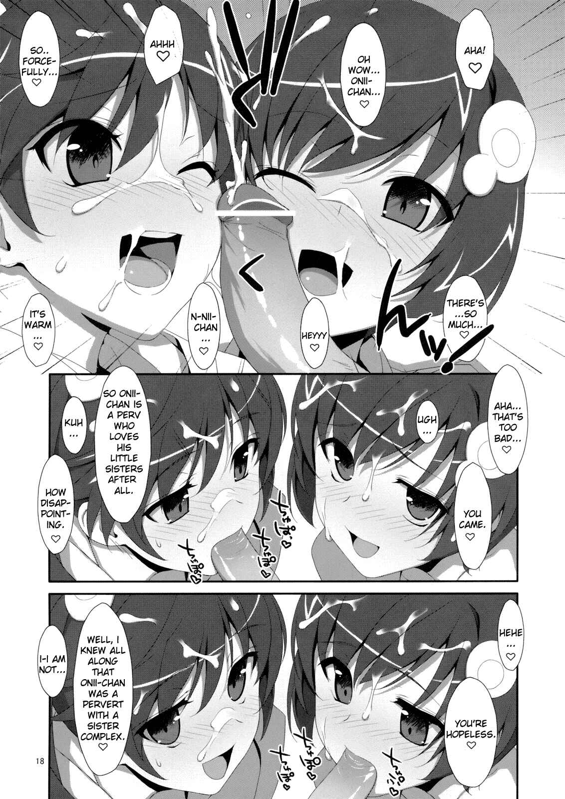 Page 17 Chapter Unknown_01b9 Bakemonogatari - Oniichan wa Imouto ni Yokujou Shitari Shinaiyone (Doujinshi)