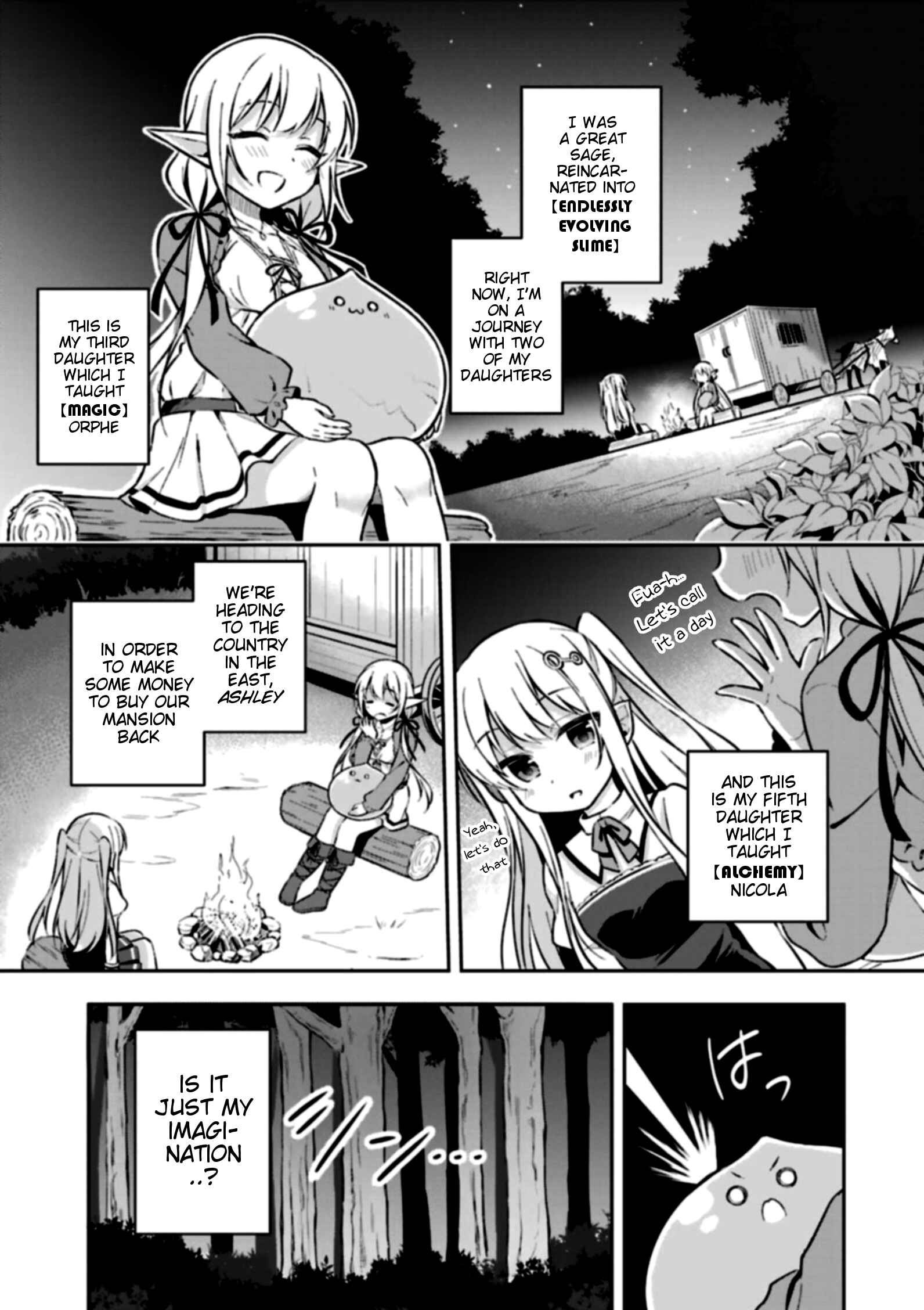 Page 2 Chapter 2 Slime Tensei. Daikenja ga Youjo Elf ni Dakishimeraretemasu