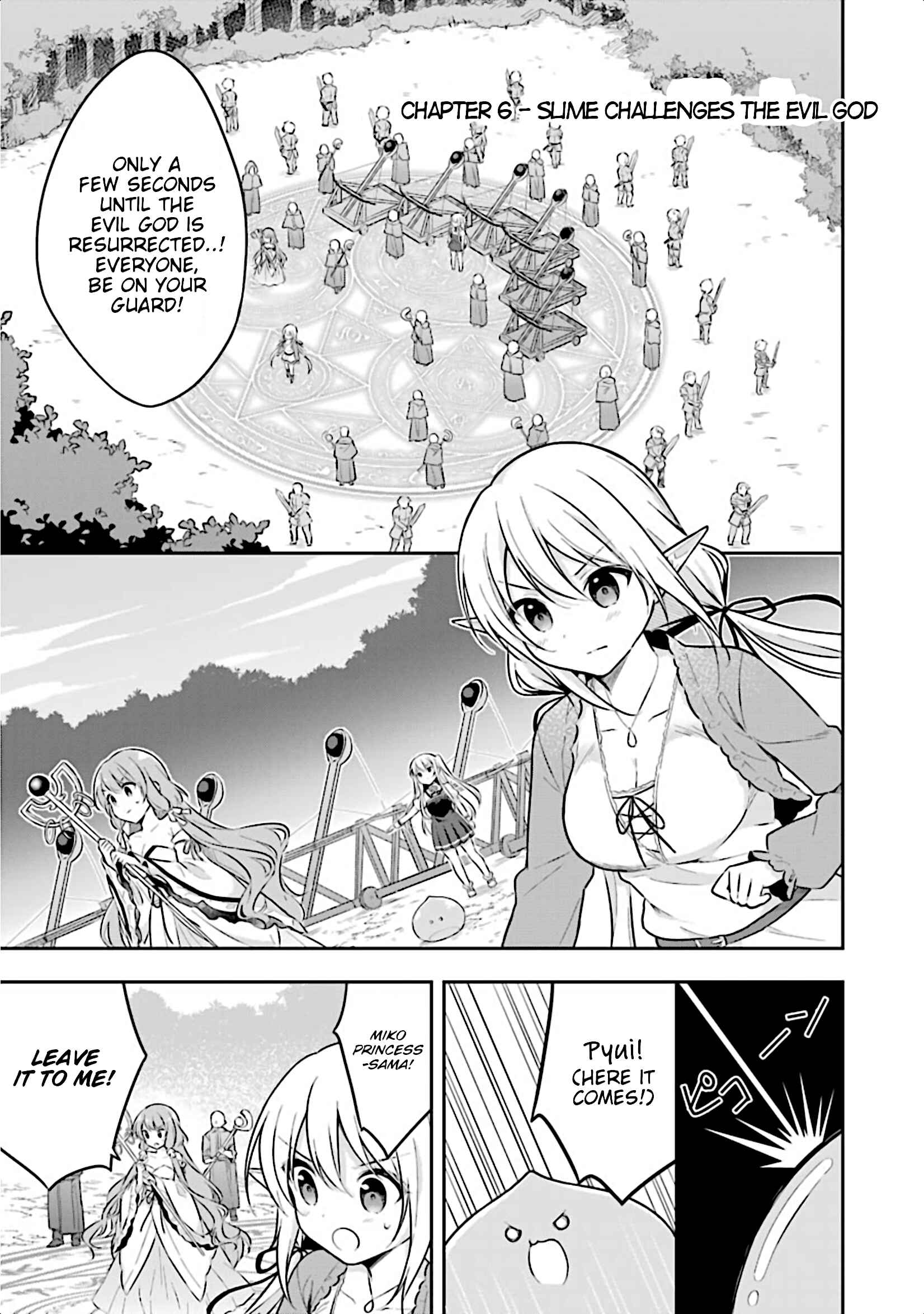 Page 6 Chapter 6 Slime Tensei. Daikenja ga Youjo Elf ni Dakishimeraretemasu