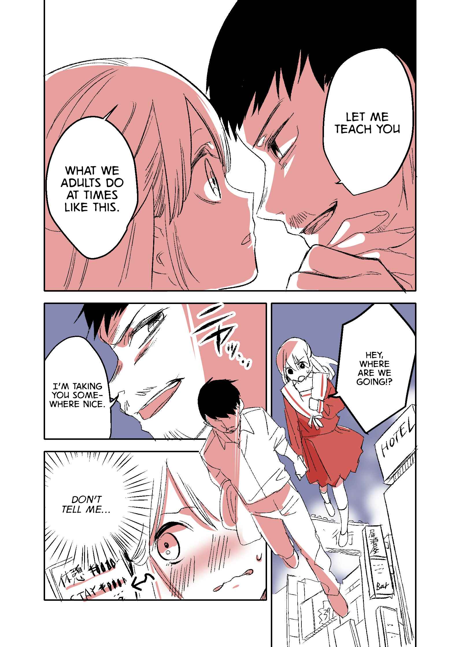 Page 2 Chapter 2 Oji-san ga Joshi●sei ni Warui Koto wo Oshieru