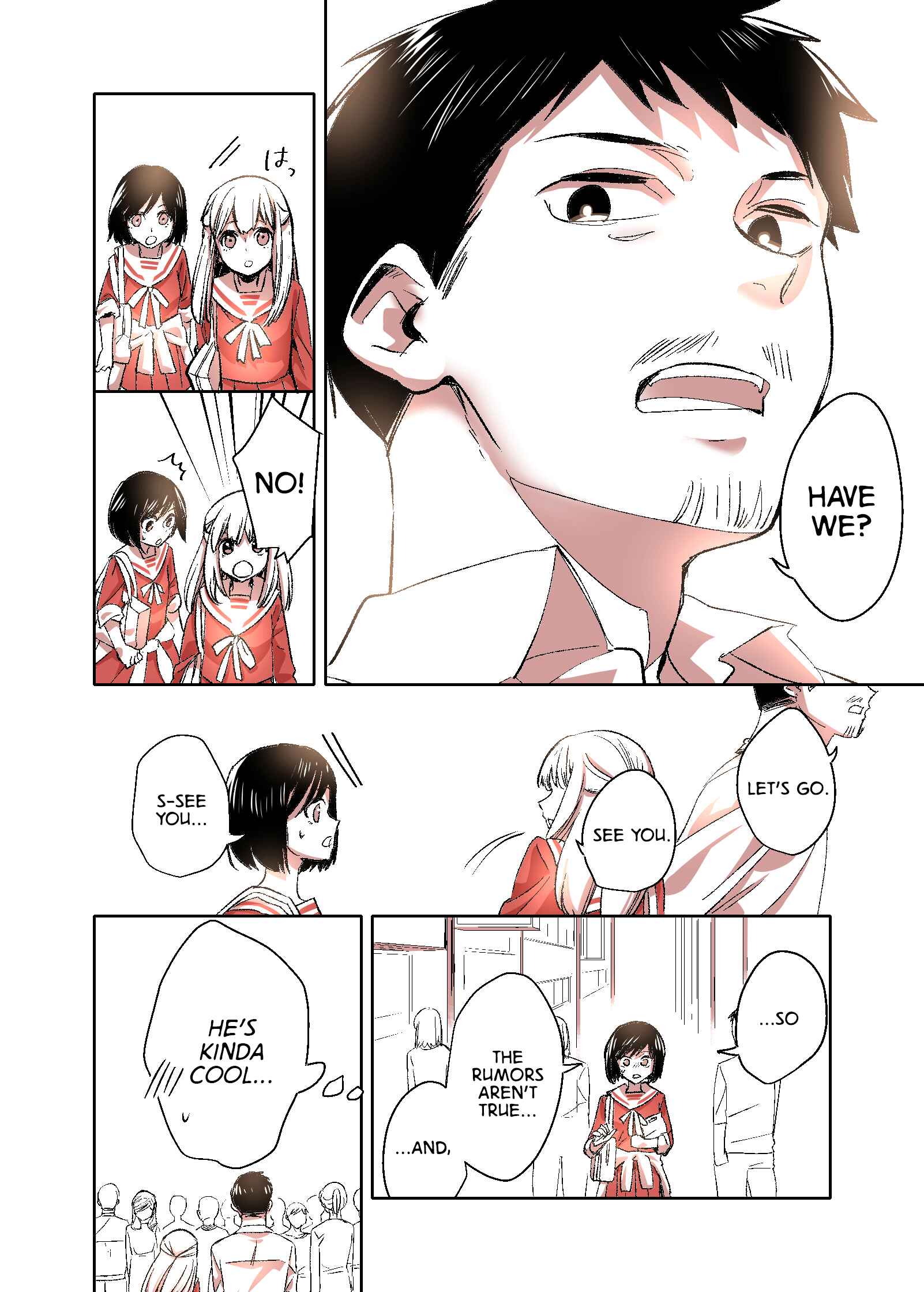 Page 4 Chapter 5.5 Oji-san ga Joshi●sei ni Warui Koto wo Oshieru