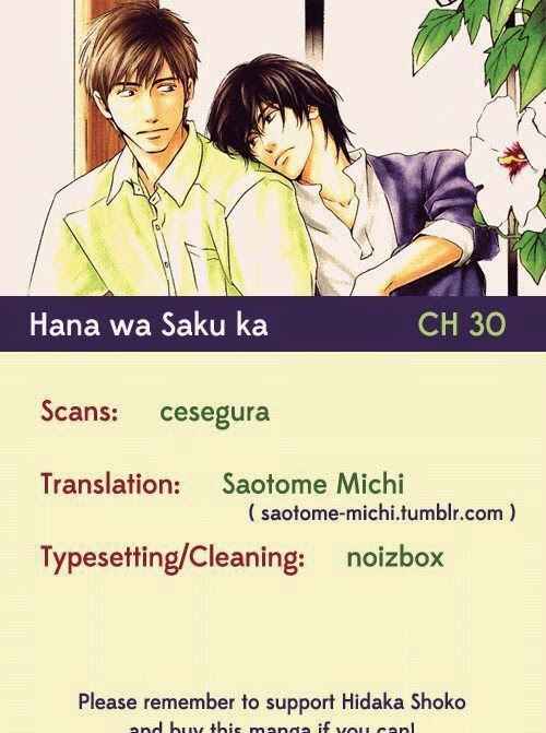 Page 1 Chapter 30 Hana wa Saku ka
