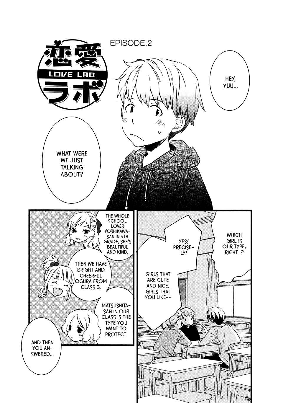 Page 1 Chapter 2 Love Lab