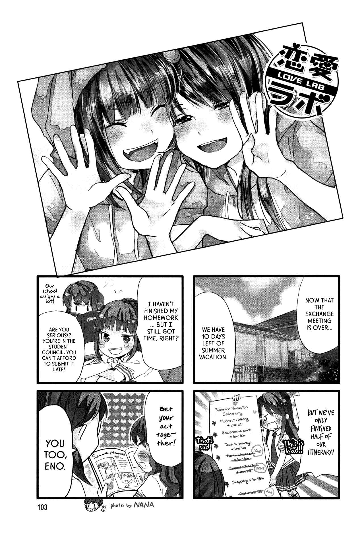 Page 1 Chapter 13 Love Lab
