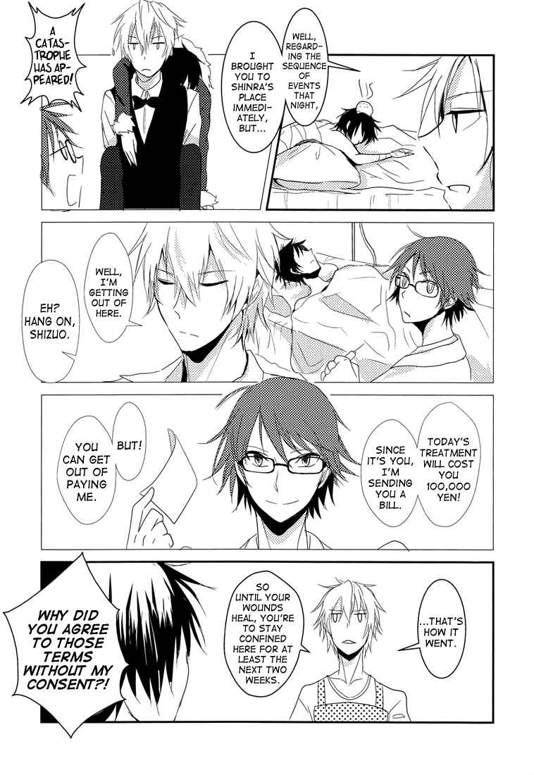 Page 11 Chapter Unknown_538b Durarara!! - House Sitter Izaya (Doujinshi)