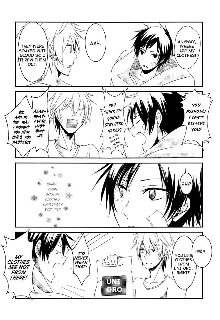 Page 12 Chapter Unknown_538b Durarara!! - House Sitter Izaya (Doujinshi)