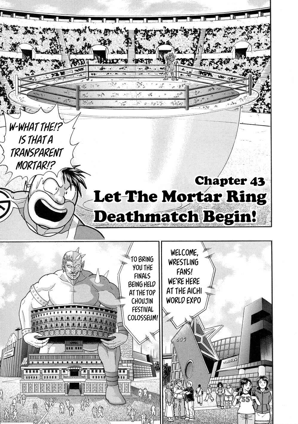 Page 1 Chapter 43 Kinnikuman II-Sei: All Out Chojin Assault