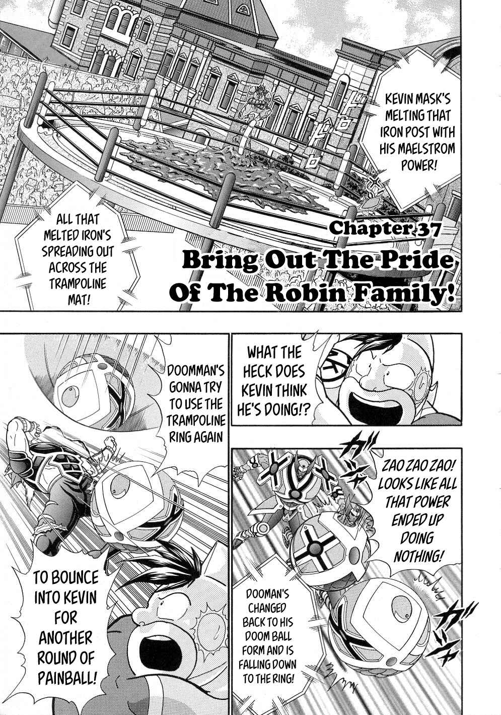 Page 1 Chapter 37 Kinnikuman II-Sei: All Out Chojin Assault