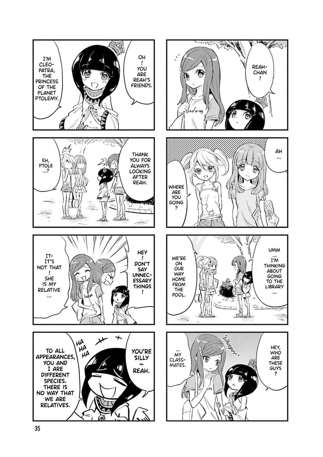 Page 4 Chapter 5 Space Pharaoh ☆ Patra-chan