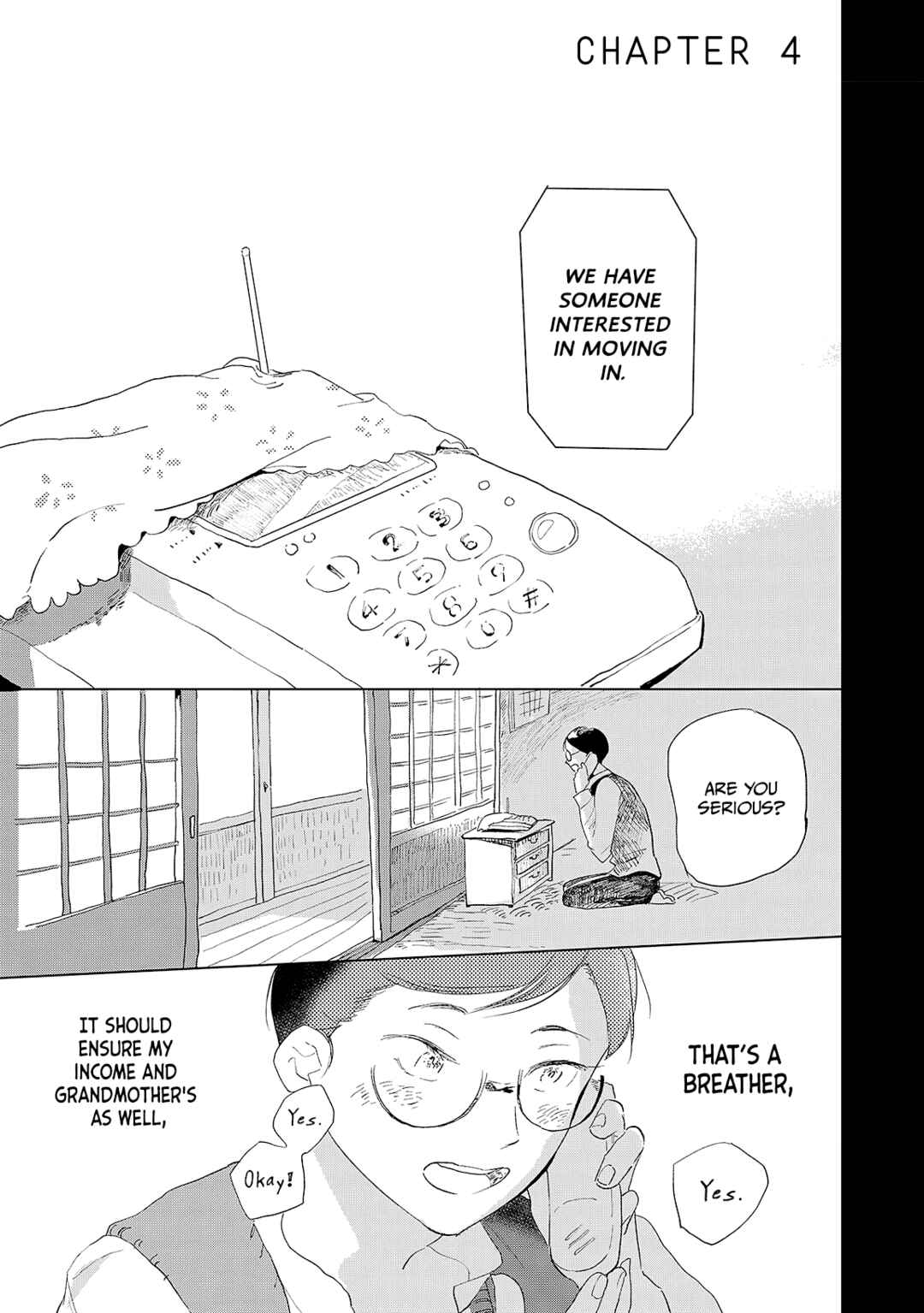 Page 4 Chapter 4 My Tearful Landlord, Mikuru