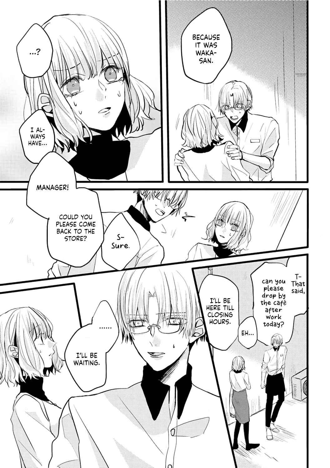 Page 22 Chapter Unknown_9976 Hajimete Nante, Kiitenai! Ichizuna Café Tenin no Ubu na Koigokoro