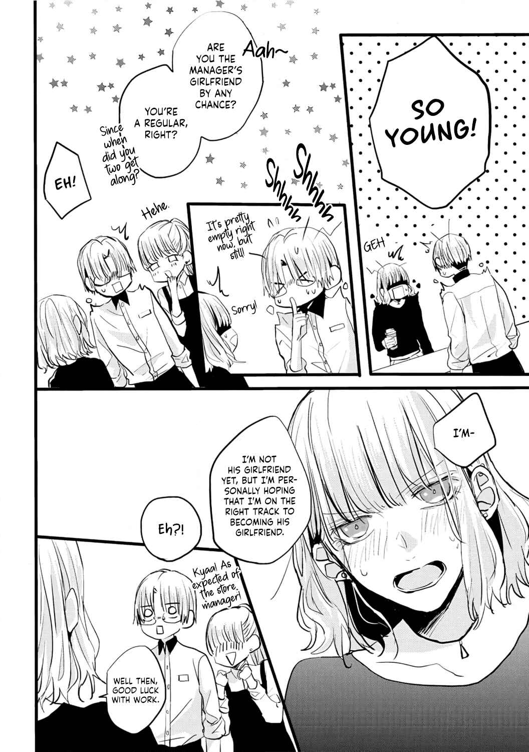 Page 49 Chapter Unknown_9976 Hajimete Nante, Kiitenai! Ichizuna Café Tenin no Ubu na Koigokoro
