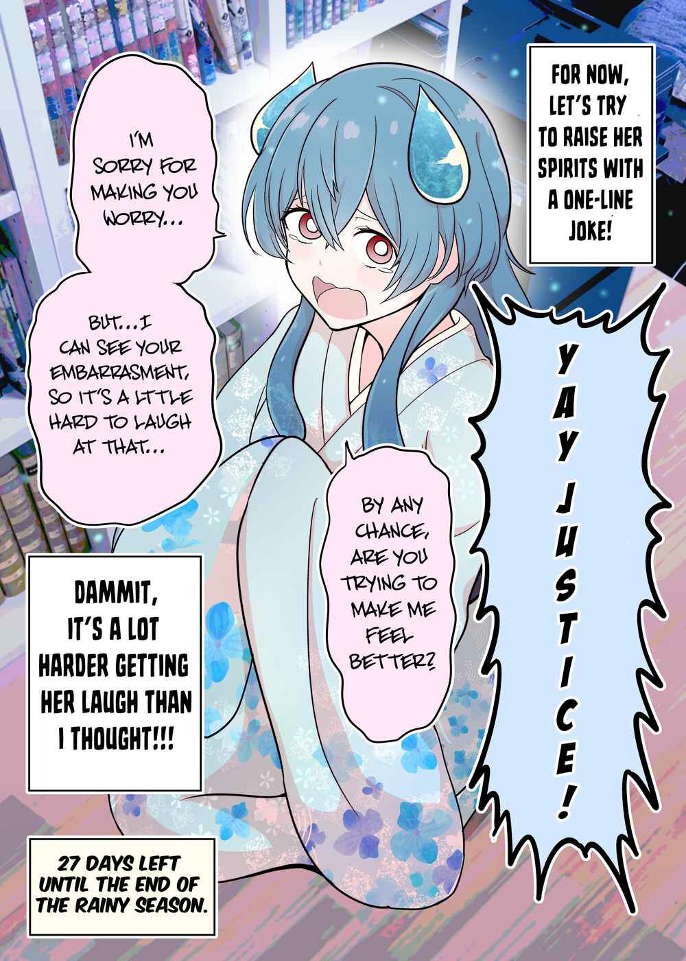 Page 1 Chapter 4 The Rain Spirit That Will Disappear in 30 Days