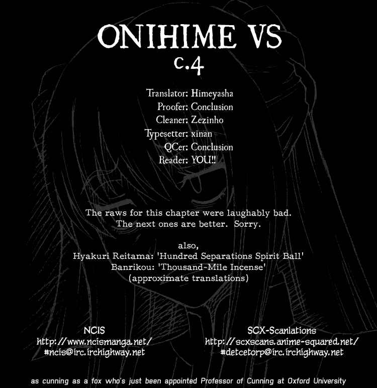 Page 39 Chapter 4 Onihime VS