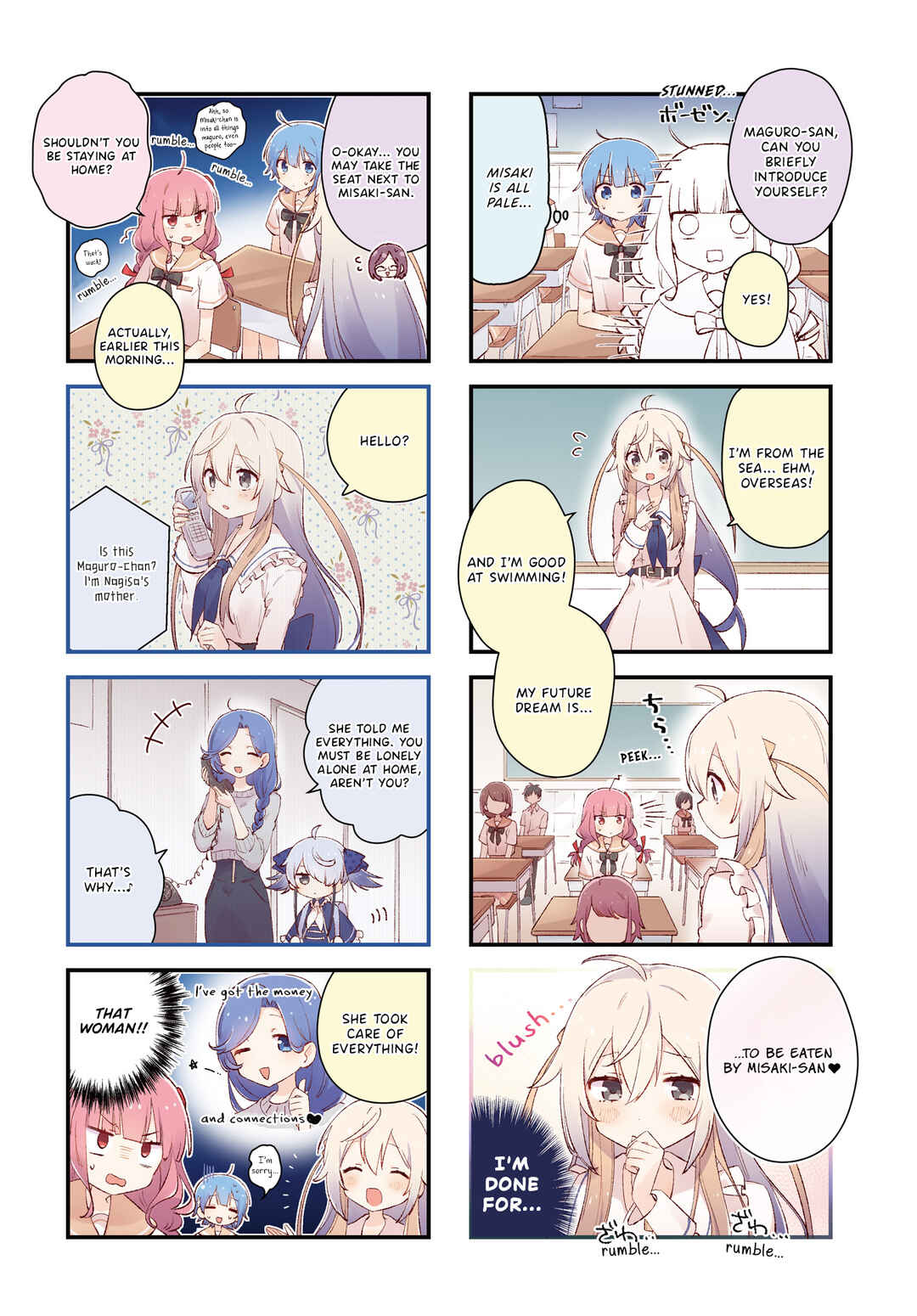 Page 2 Chapter 4 Maguro-chan wa Taberaretai!