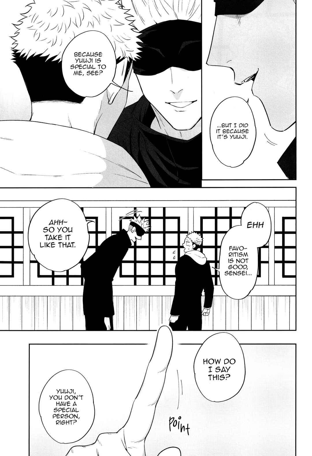 Page 10 Chapter Unknown_77fe Jujutsu Kaisen - Kimi no Tokubetsu ni Naritai (Doujinshi)