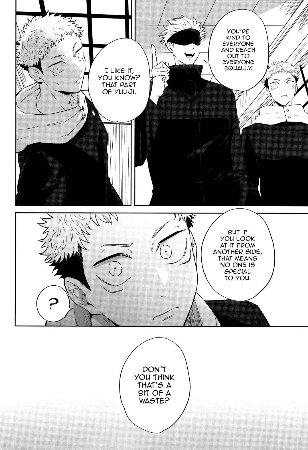 Page 11 Chapter Unknown_77fe Jujutsu Kaisen - Kimi no Tokubetsu ni Naritai (Doujinshi)