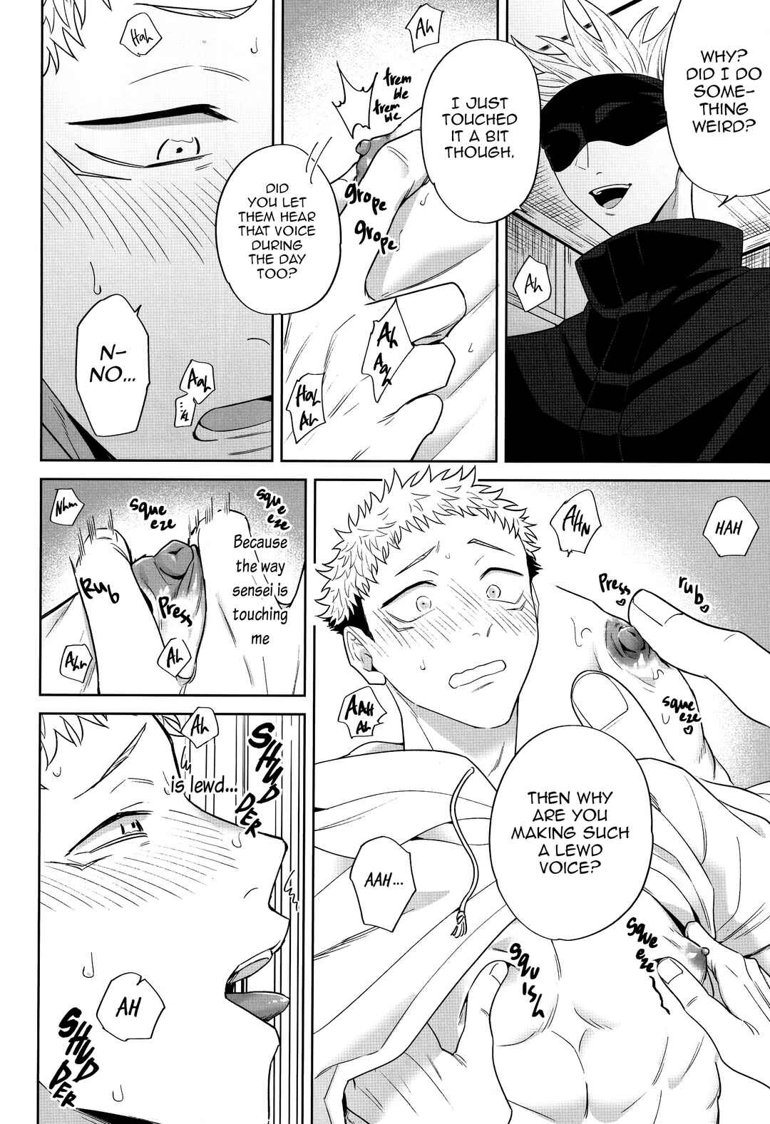 Page 29 Chapter Unknown_77fe Jujutsu Kaisen - Kimi no Tokubetsu ni Naritai (Doujinshi)