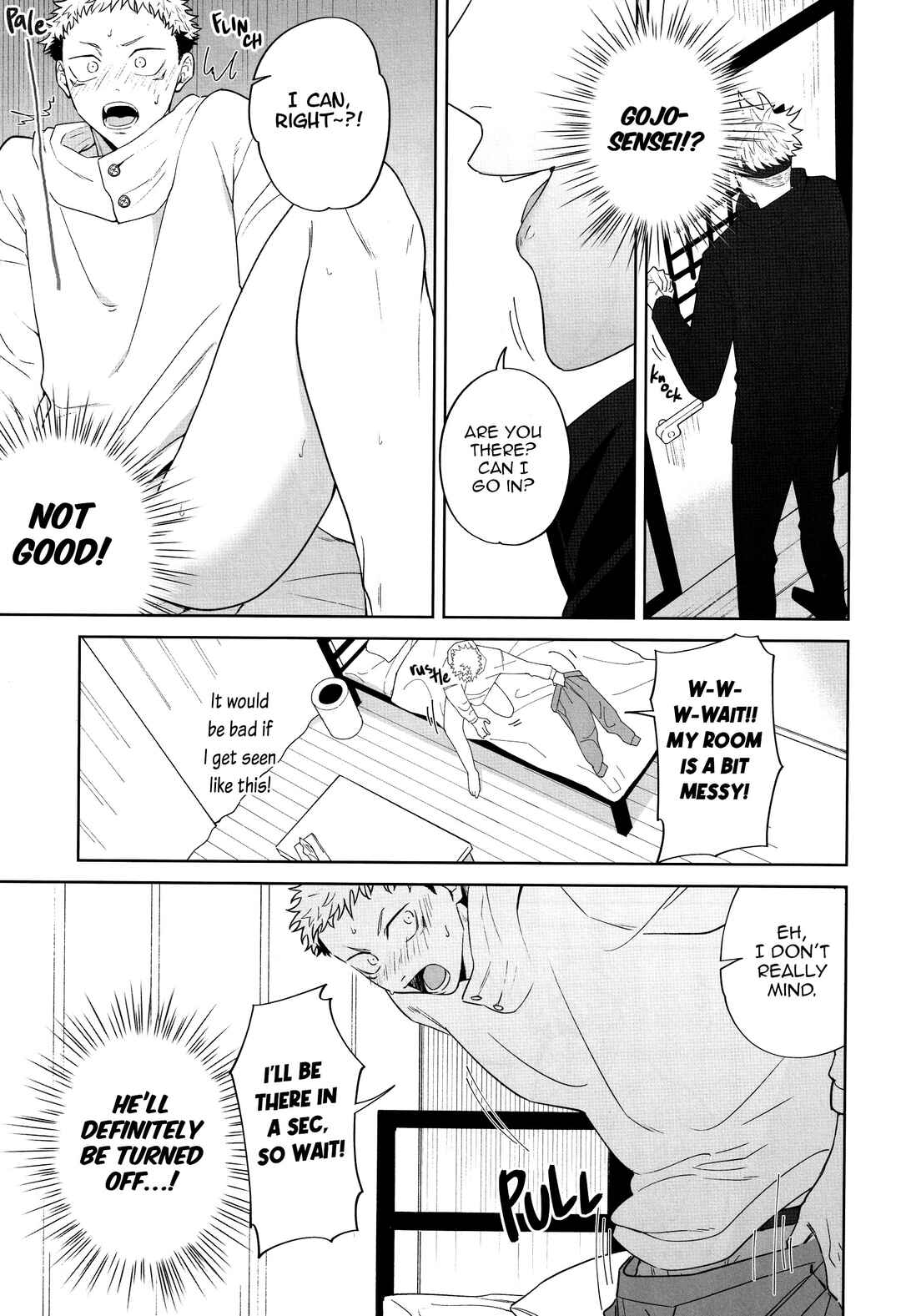 Page 36 Chapter Unknown_77fe Jujutsu Kaisen - Kimi no Tokubetsu ni Naritai (Doujinshi)