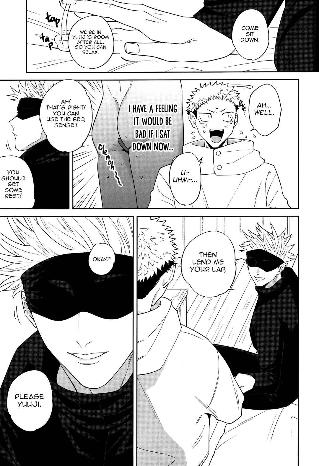 Page 40 Chapter Unknown_77fe Jujutsu Kaisen - Kimi no Tokubetsu ni Naritai (Doujinshi)