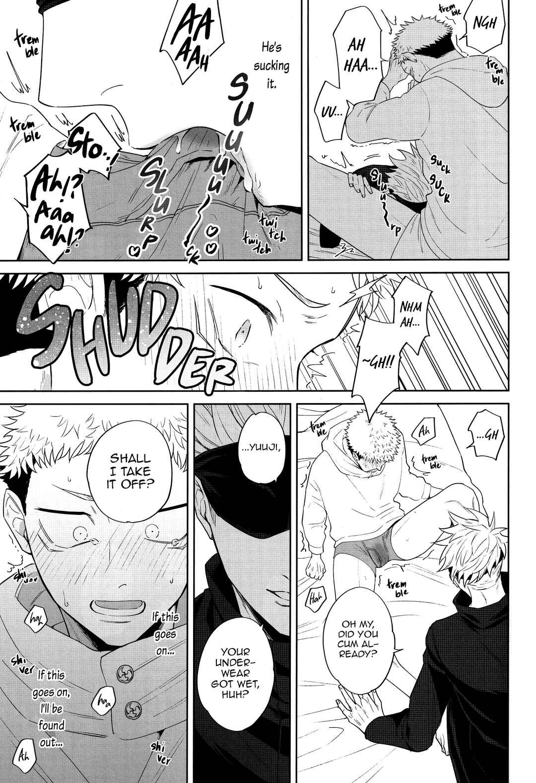 Page 46 Chapter Unknown_77fe Jujutsu Kaisen - Kimi no Tokubetsu ni Naritai (Doujinshi)