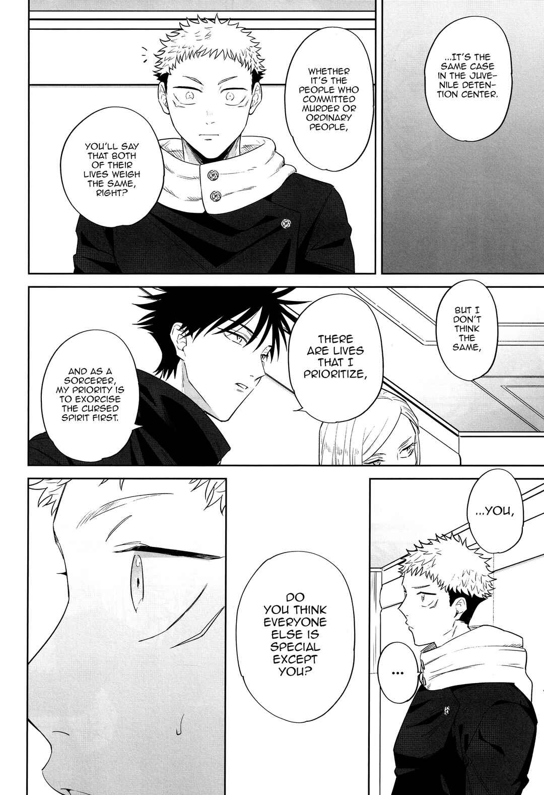 Page 53 Chapter Unknown_77fe Jujutsu Kaisen - Kimi no Tokubetsu ni Naritai (Doujinshi)