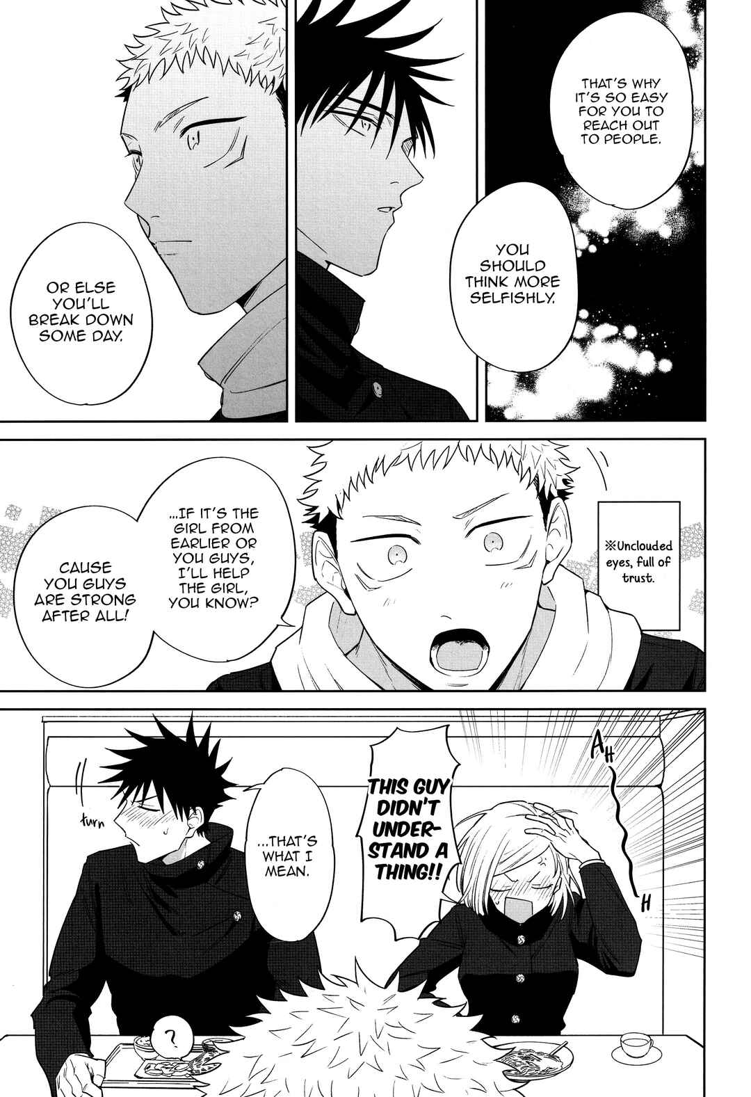 Page 54 Chapter Unknown_77fe Jujutsu Kaisen - Kimi no Tokubetsu ni Naritai (Doujinshi)