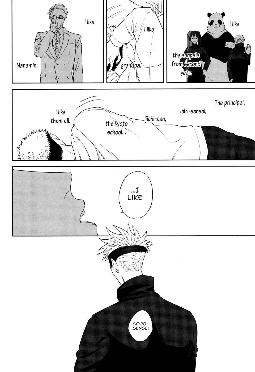 Page 57 Chapter Unknown_77fe Jujutsu Kaisen - Kimi no Tokubetsu ni Naritai (Doujinshi)