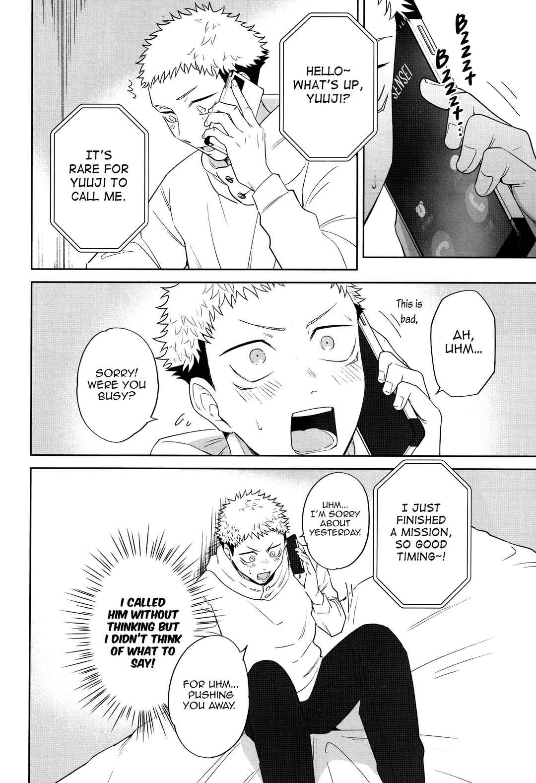 Page 59 Chapter Unknown_77fe Jujutsu Kaisen - Kimi no Tokubetsu ni Naritai (Doujinshi)