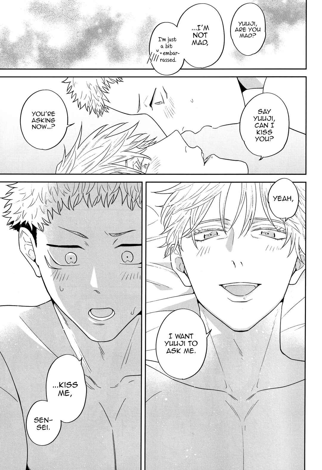 Page 78 Chapter Unknown_77fe Jujutsu Kaisen - Kimi no Tokubetsu ni Naritai (Doujinshi)