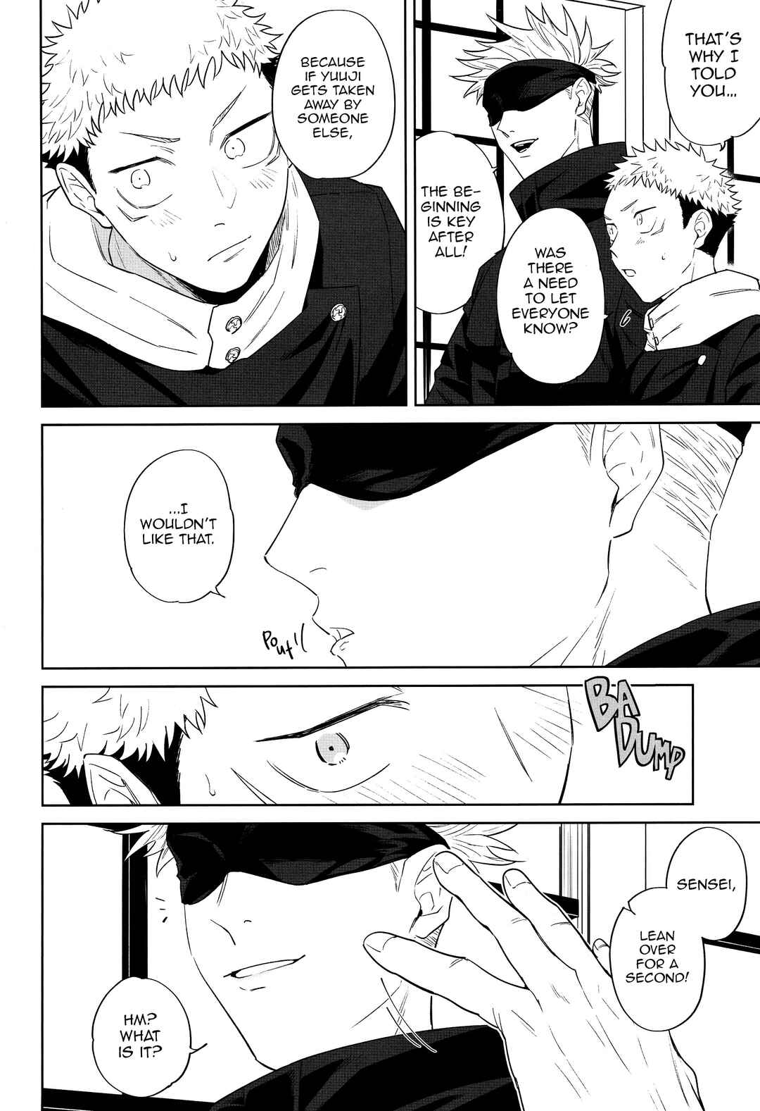 Page 83 Chapter Unknown_77fe Jujutsu Kaisen - Kimi no Tokubetsu ni Naritai (Doujinshi)