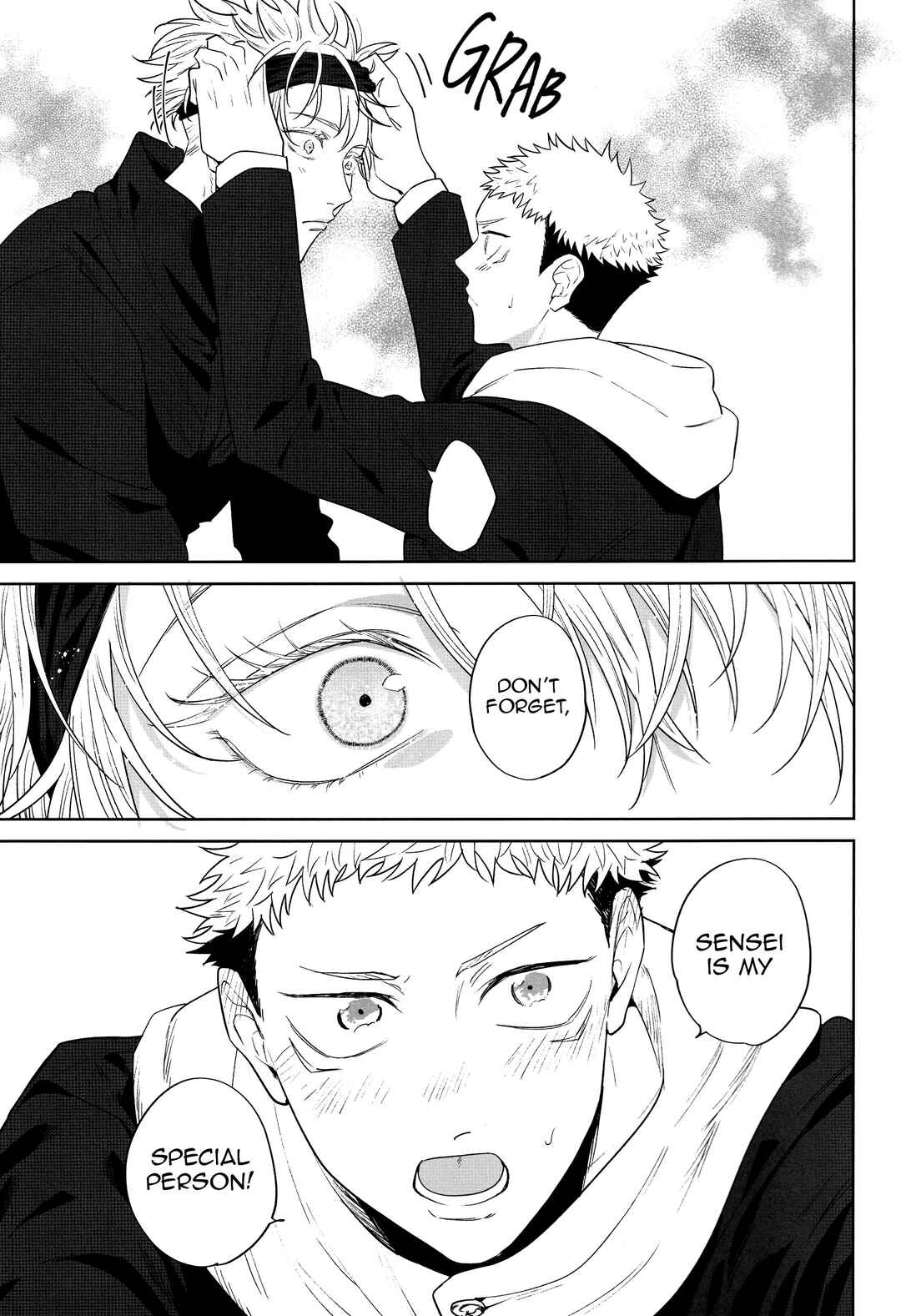 Page 84 Chapter Unknown_77fe Jujutsu Kaisen - Kimi no Tokubetsu ni Naritai (Doujinshi)
